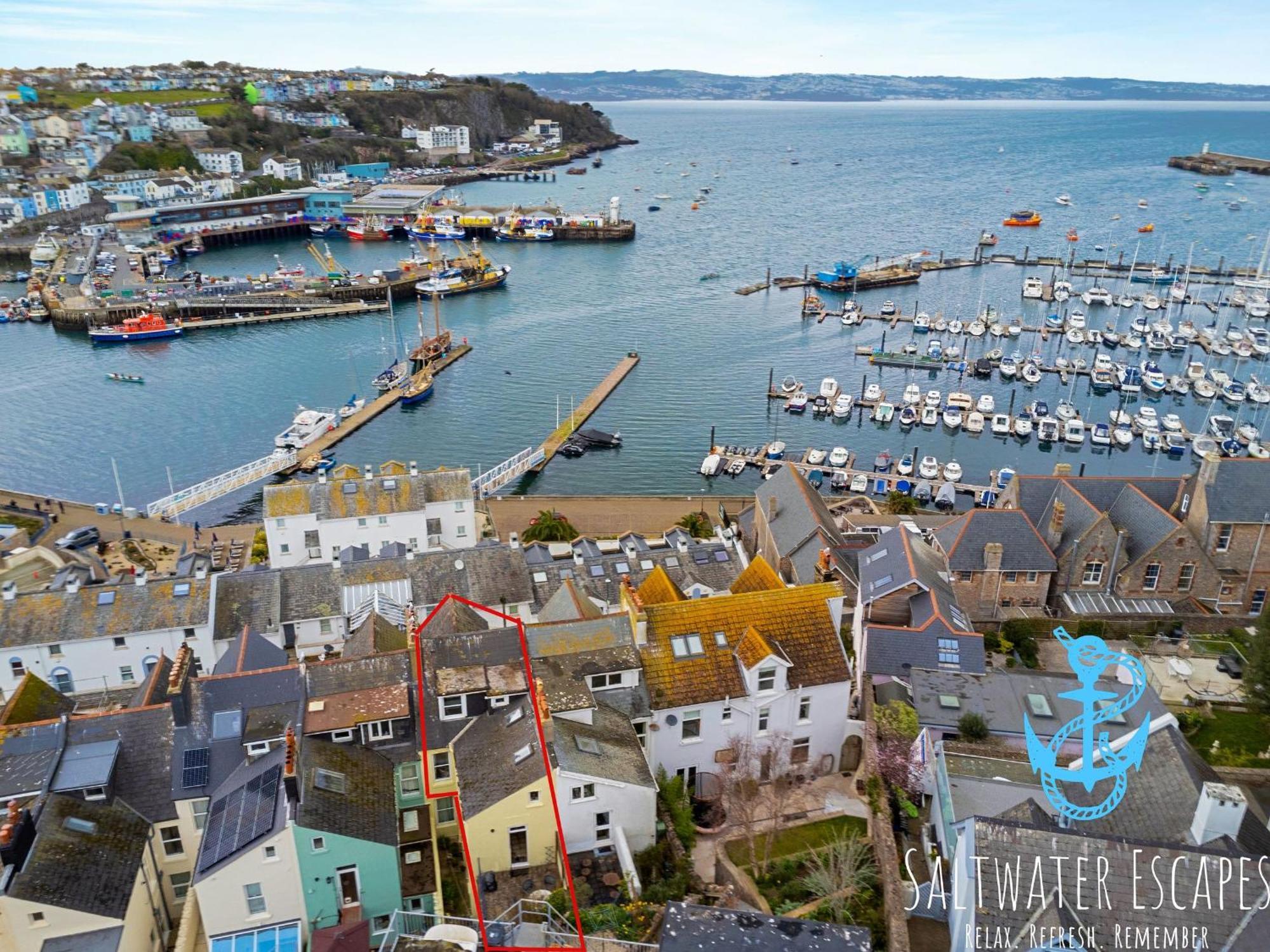 Sea Spray Villa, Brixham Exterior photo
